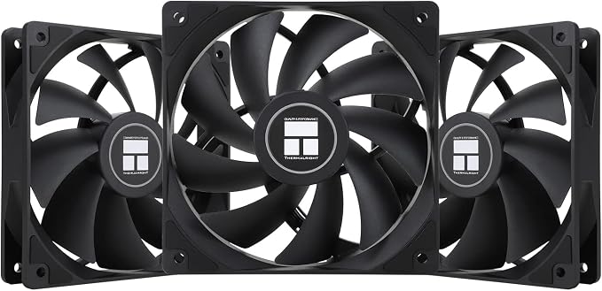 Thermalright TL-C12C X3 120mm Fan Black 3 Pack