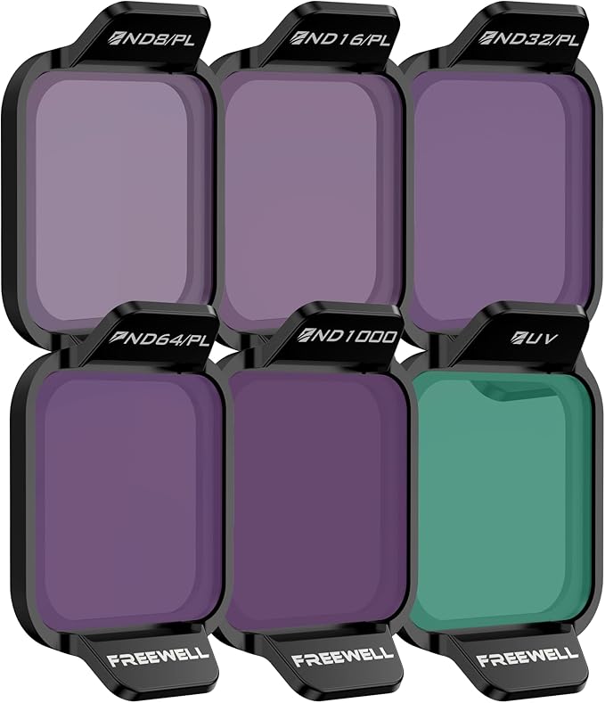 Freewell Pack of 6 Bright Day Filter for DJI Flip