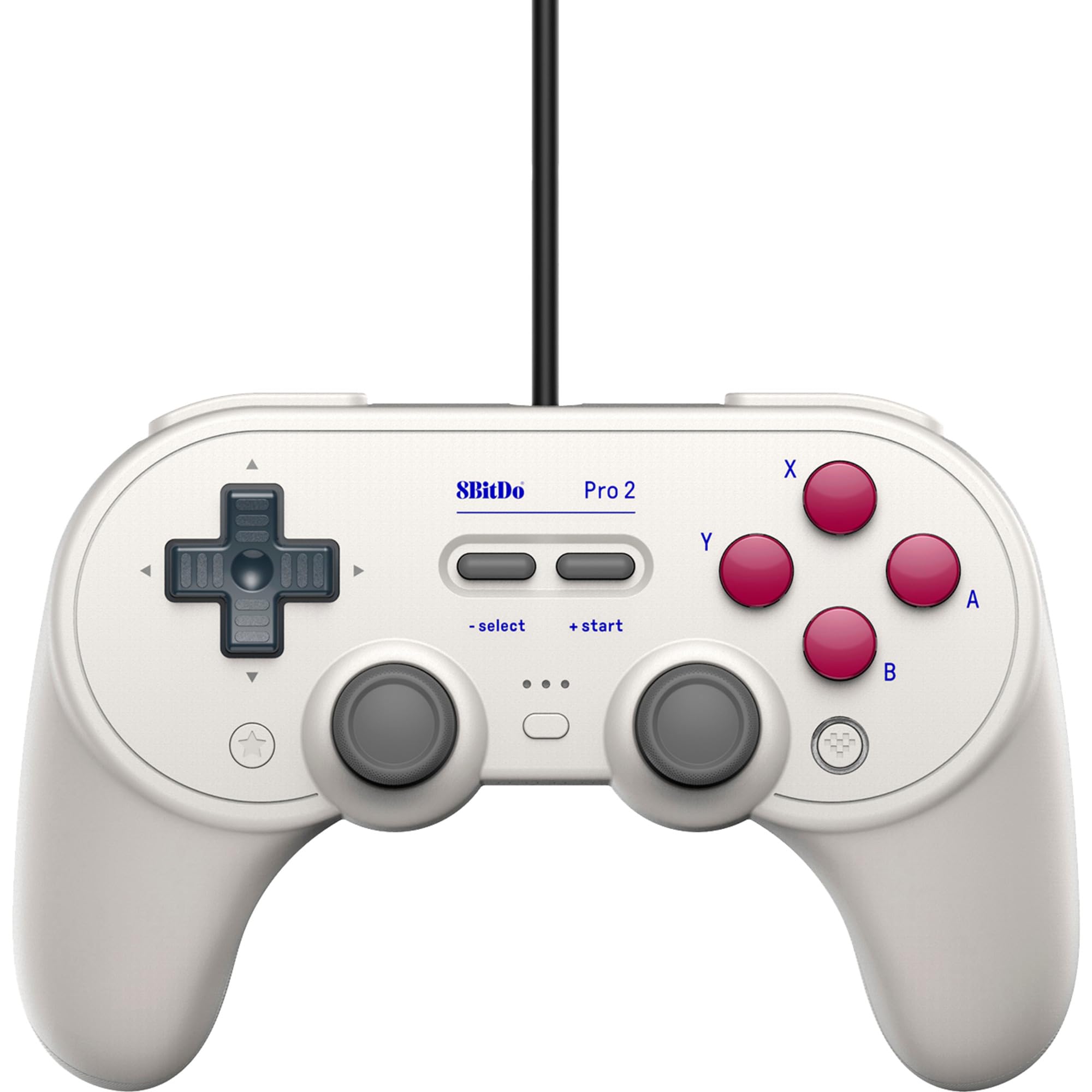 8BitDo Pro 2 Wired Controller For Switch, Windows, Android and Raspberry Pi(Gray Edition)