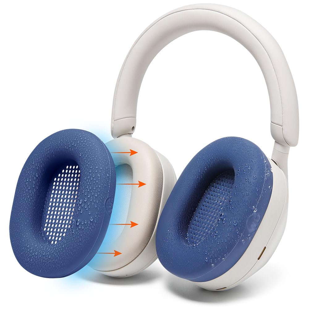 Sony WH-1000XM5 Earpad Sweat Covers - WC SweatZ, Blue