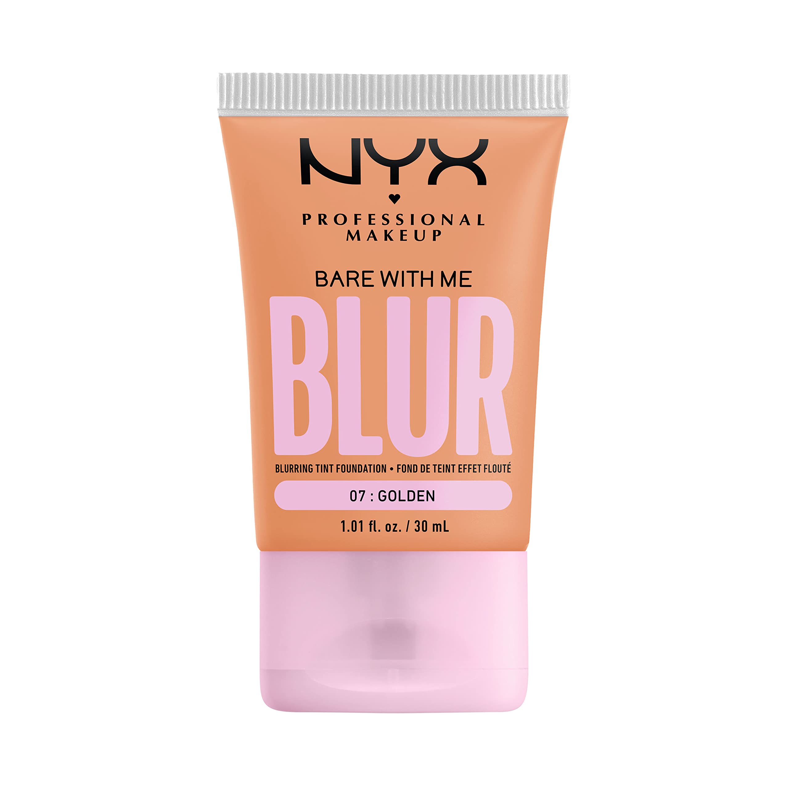 NYX Bare With Me Blur Tint Foundation Color 07 Golden 30ml
