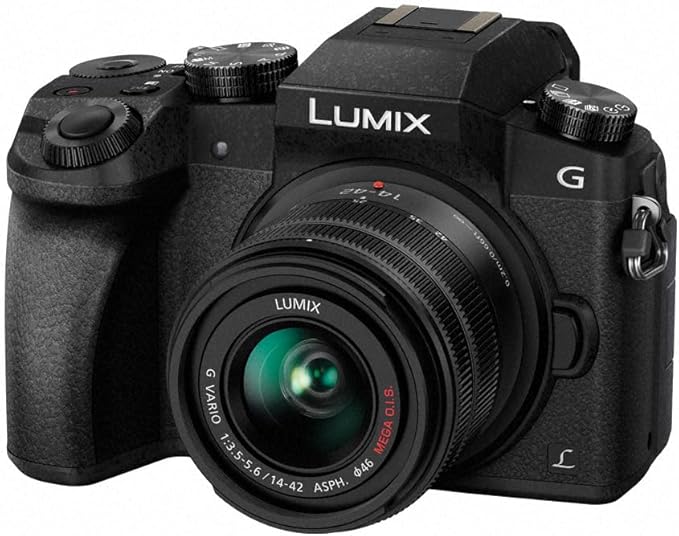 Panasonic Lumix G DMC-G7 - Digital Camera - Mirrorless - 16.0 MP - Four Thirds - 4K - Body Only - Wi-Fi - Black
