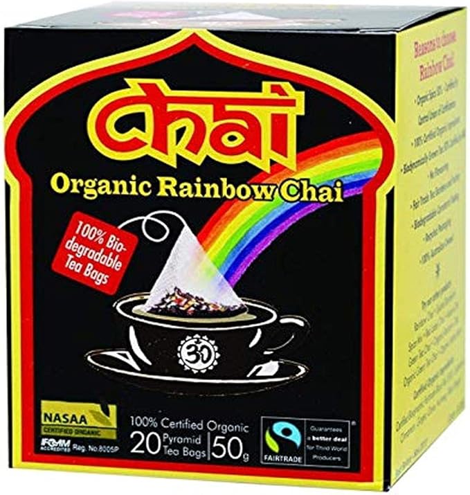 Chai Tea Organic Rainbow Chai 100g
