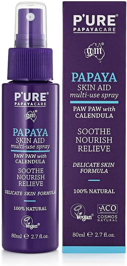 P'URE Papayacare Papaya Skin Aid & Multi-use Spray 80ml
