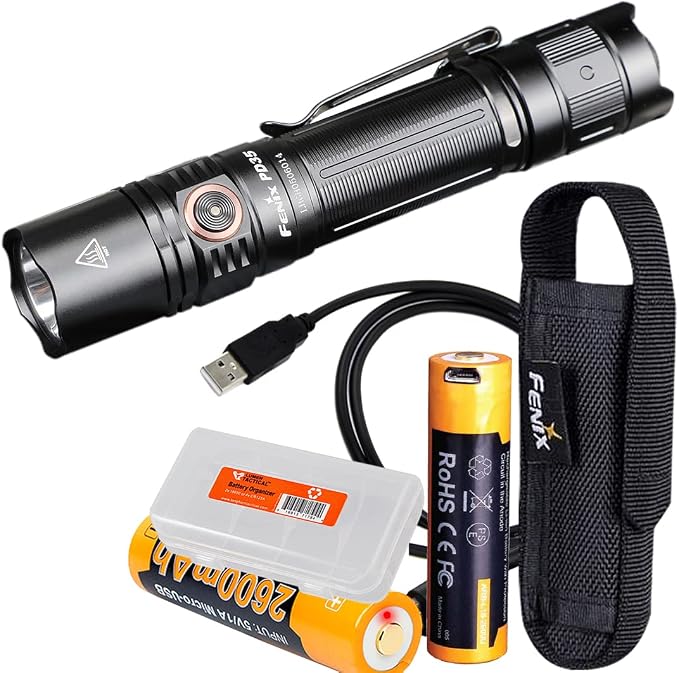 Fenix PD35 V3.0 1700 Lumen 357m Throw Tactical Led Torch