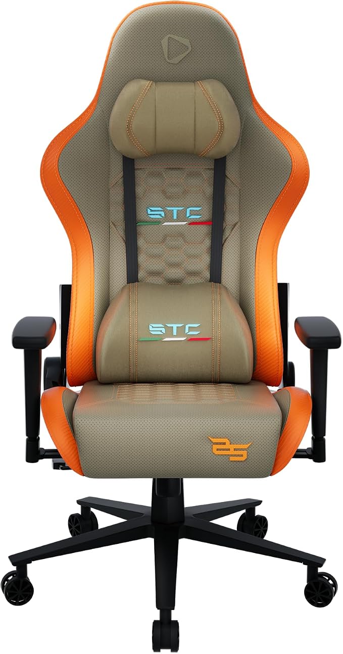 ONEX STC 25 Years Limited Ed Hardcore Gaming Chair Sian Green/Orange