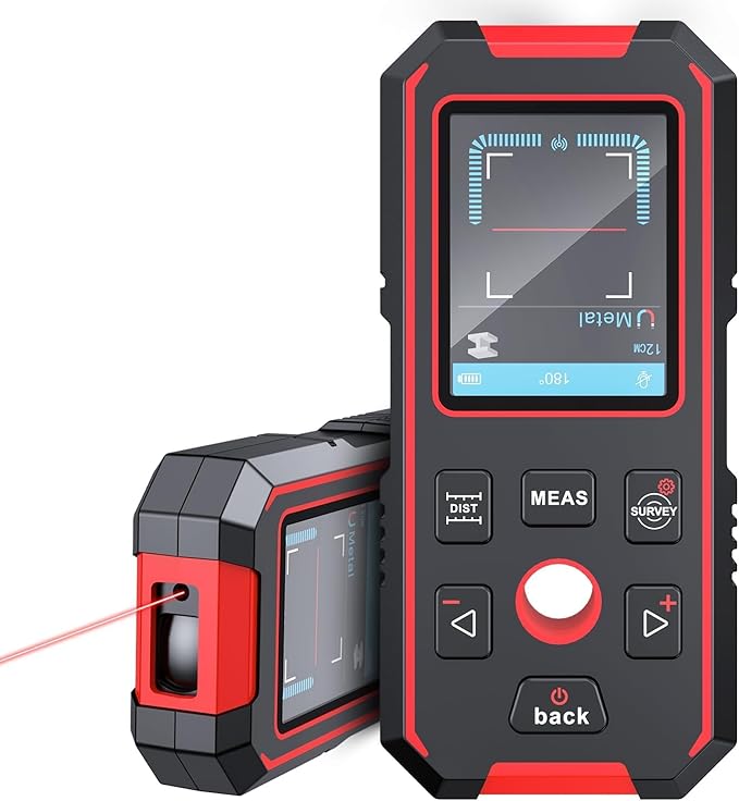 NOYAFA NF518S Multi-function Digital Detector Stud Finder/Ac/Laser Distance Meter
