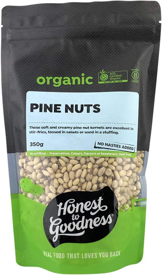 Honest To Goodness Organic Pine Nuts, 350 G