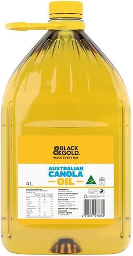 Black & Gold Australian Canola Oil 4L