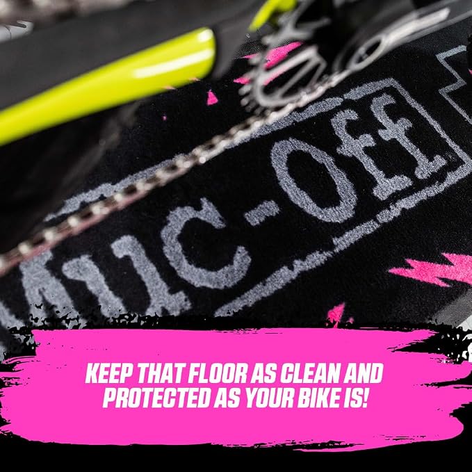 Muc Off Absorbent Mat Pink 2000 x 400 mm