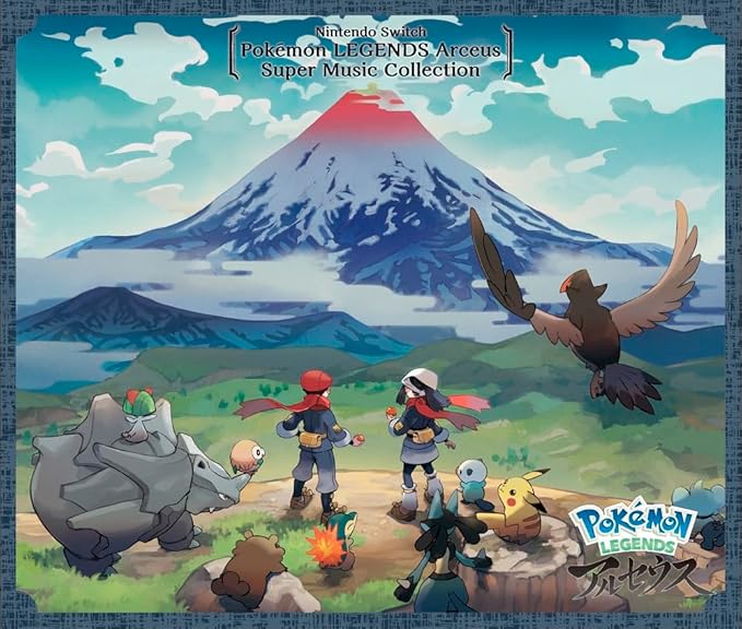 Nintendo Switch Pokemon Legends Arceus Super Music Collection