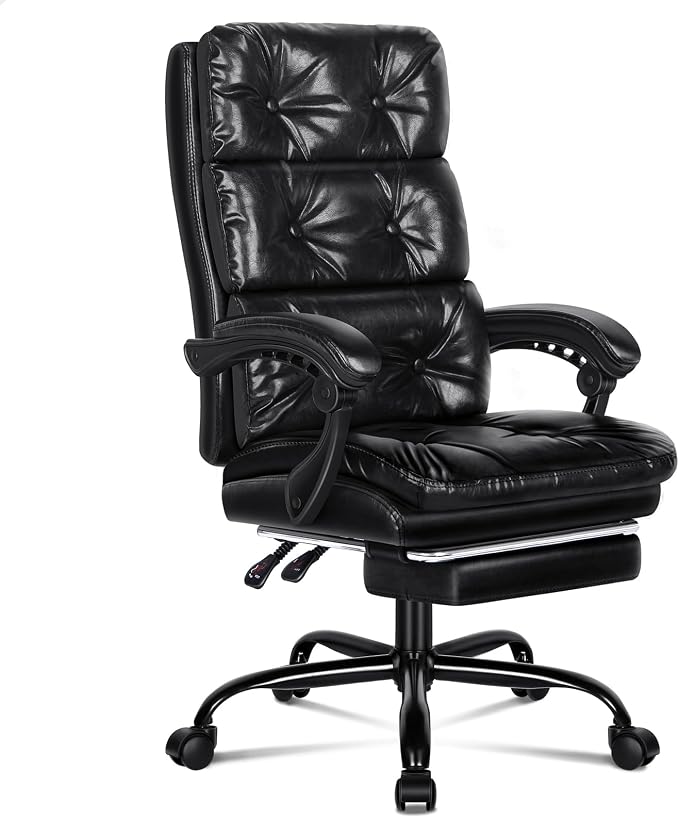 ALFORDSON Office Chair Executive Computer Fabric Seat Recliner Gaming Black - AfterPay & zipPay Available