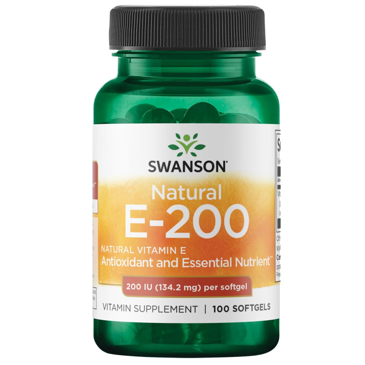 Swanson Vitamin E 200 IU 60 Softgels