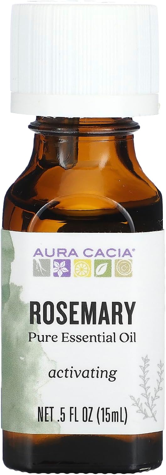 Aura Cacia - Pure Essential Oil Rosemary - 0.5 fl oz