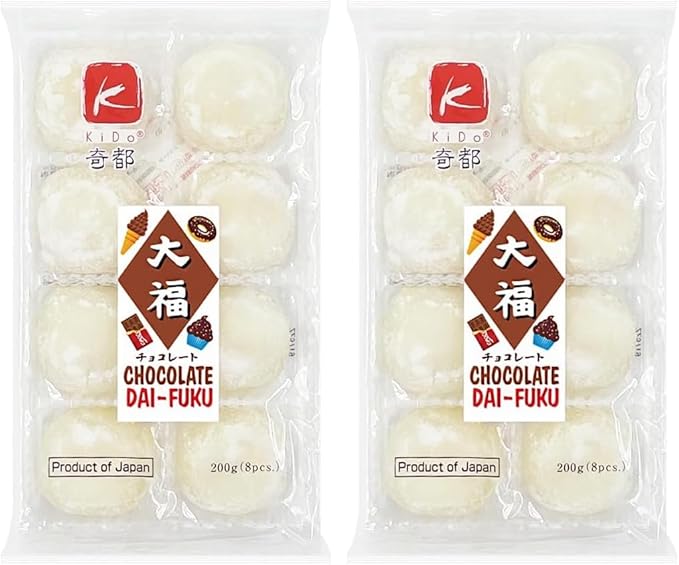 Kido Daifuku, Mochi, Chocolate, 200 G