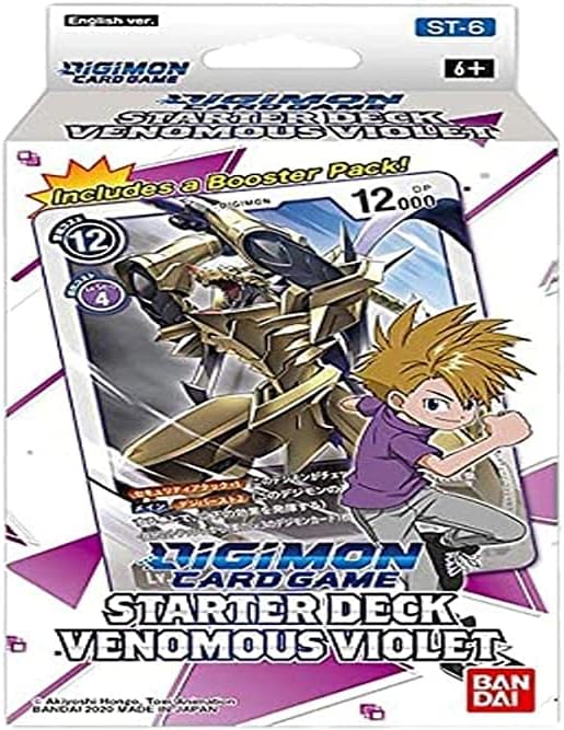 Digimon Card Game Series Venomous Violet Starter Deck