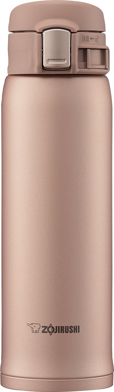 Zojirushi Water Bottle Straight Drink 480ml Stainless Mug SM-SD48-PV
