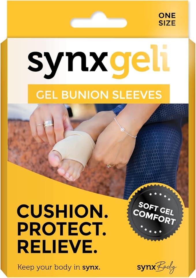 Synxgeli Gel Bunion Sleeves 1 Pair