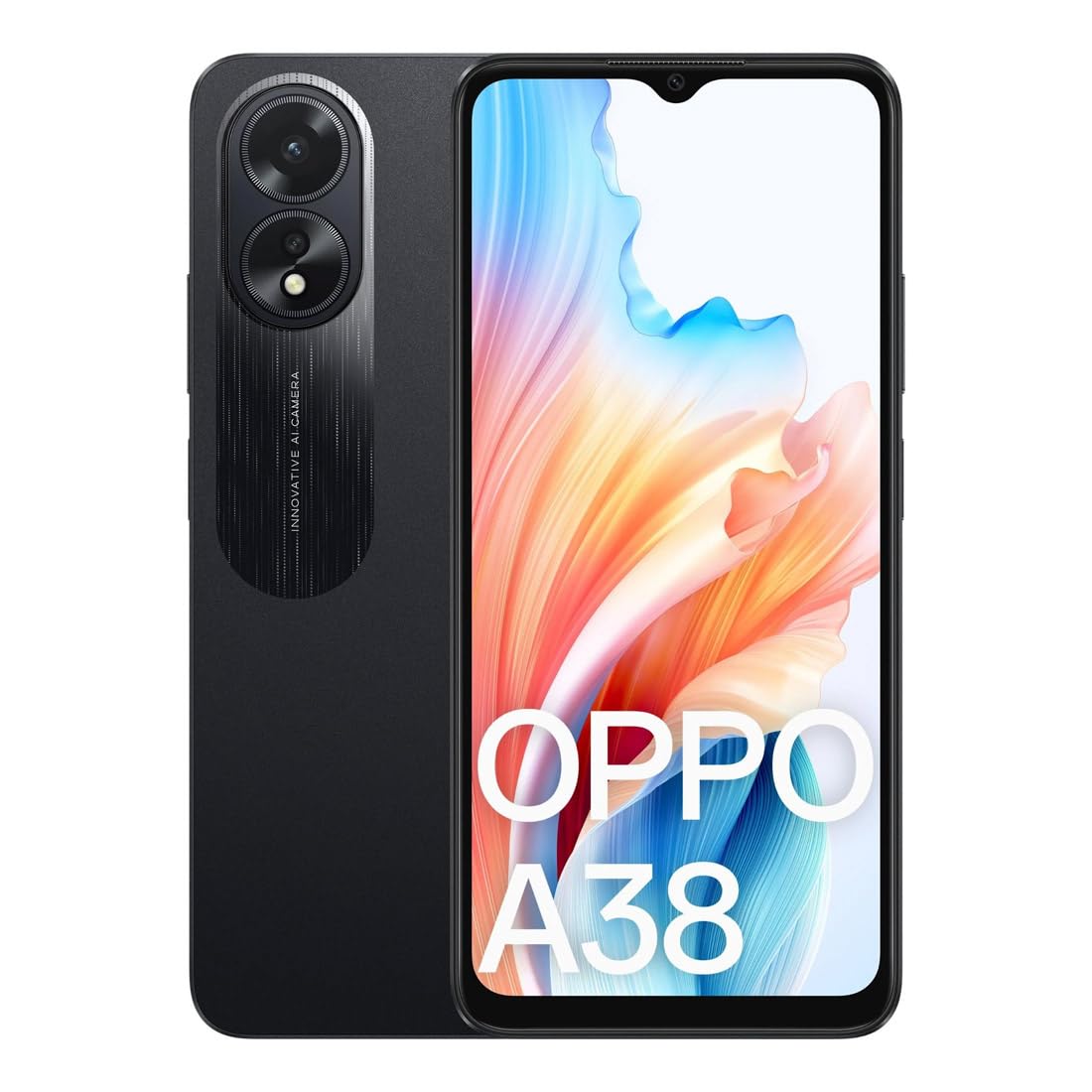 Oppo A38 - 128GB; Glowing Black