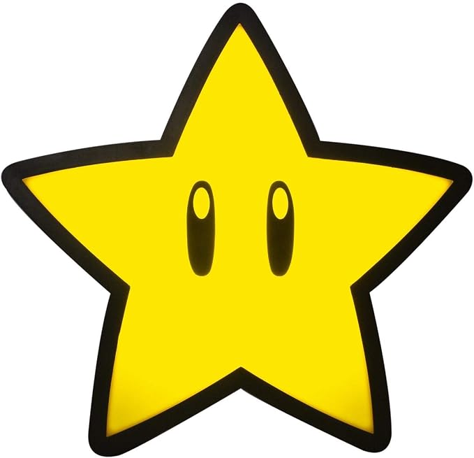 Super Mario Super Star Light with Projection