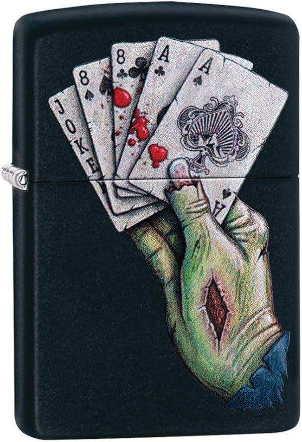 Zippo Lucky Ace High Polished Chrome Lighter