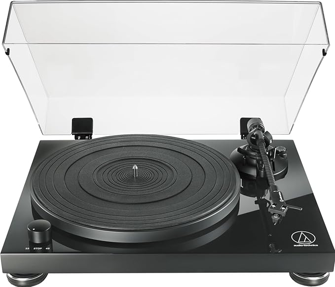 Audio-Technica AT-LPW50PB Fully Manual Belt-Drive Turntable