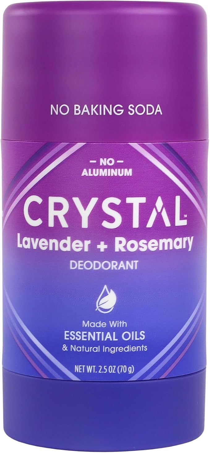 Crystal Deodorant, Lavender + Rosemary - 2.5 oz