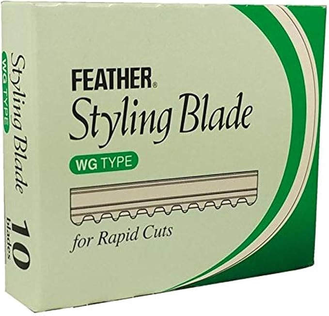 Feather Styling Blade Rapid Cut WG Type Blades (10)