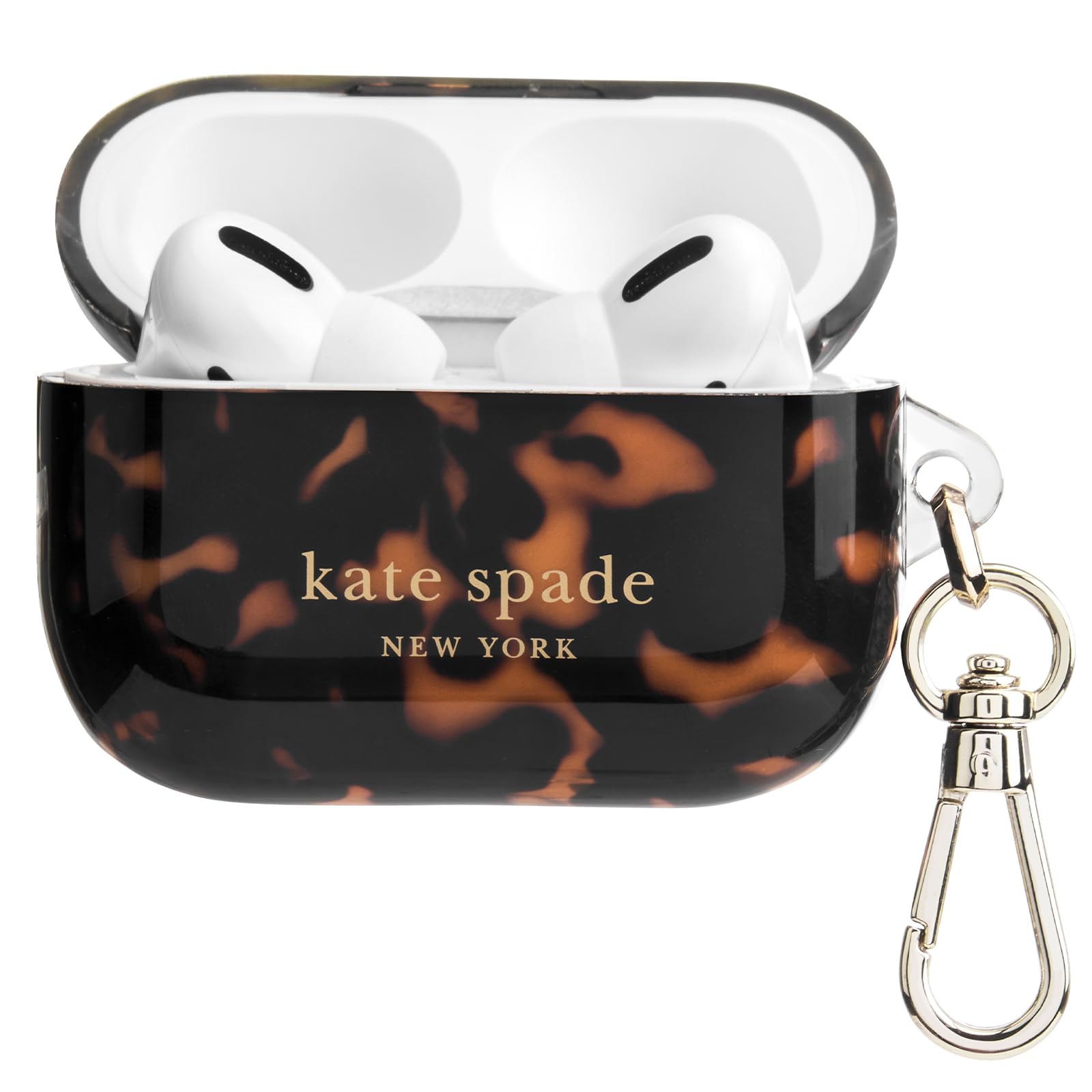 Kate Spade Protective Case for AirPods Pro 1st/2nd Gen (Tortoise)