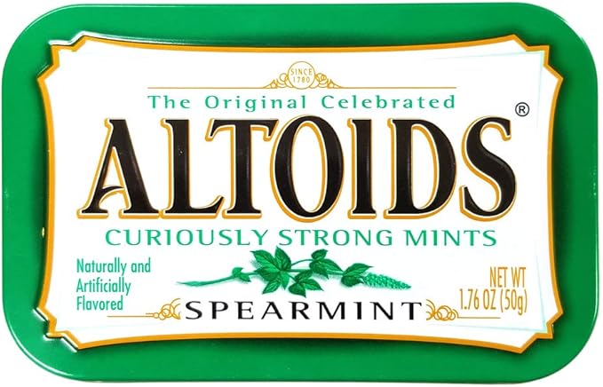 Altoids Curiously Strong Mints Spearmint 50g