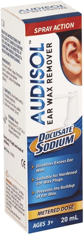 Audisol D Ear Wax Remover 20ml