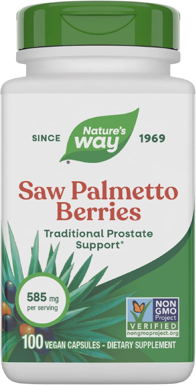 Nature's Way Saw Palmetto Berries - 180 Capsules