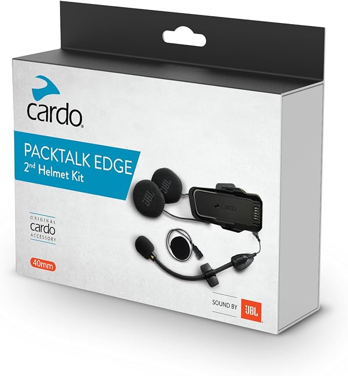 Cardo Packtalk Edge JBL 40mm 2nd Helmet Kit