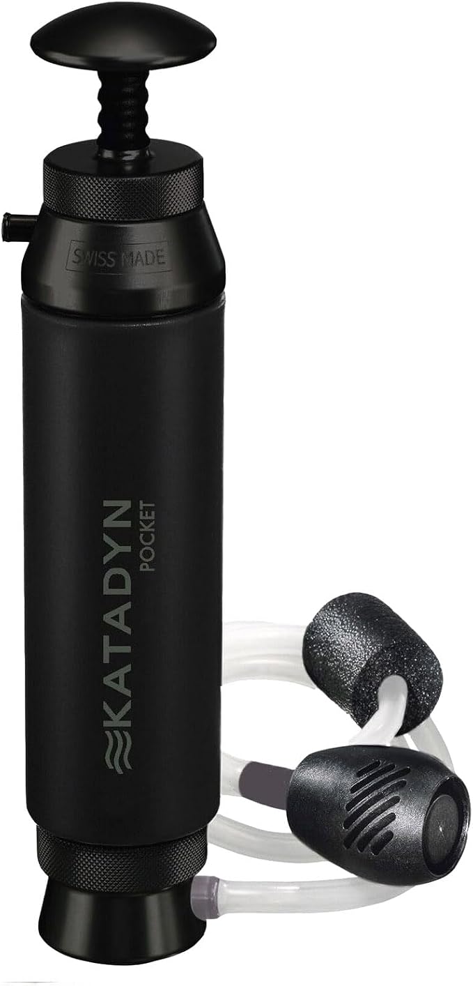Katadyn Pocket Tactical Water Filter Black