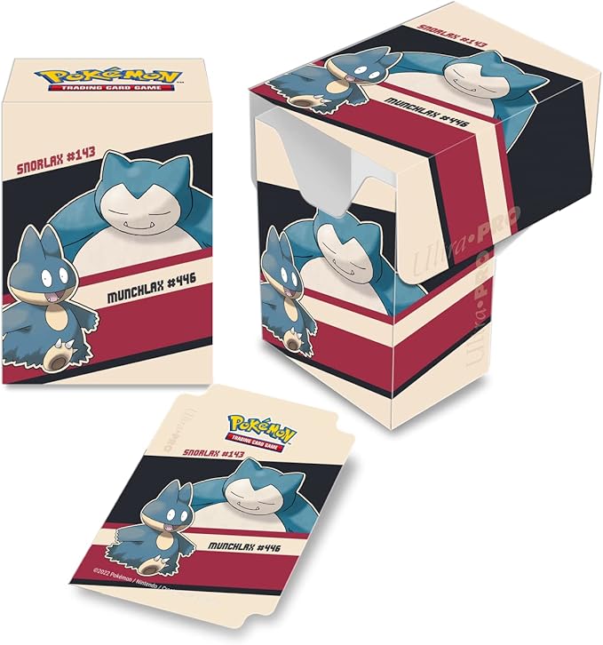 Pokemon - Snorlax & Munchlax Full-View Deck Box | Ultra Pro
