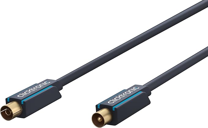 Clicktronic Coaxial Antenna Cable - 1m