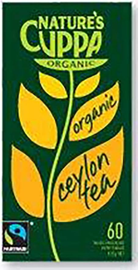 Natures Cuppa - Organic Tea Ceylon 25 Teabags