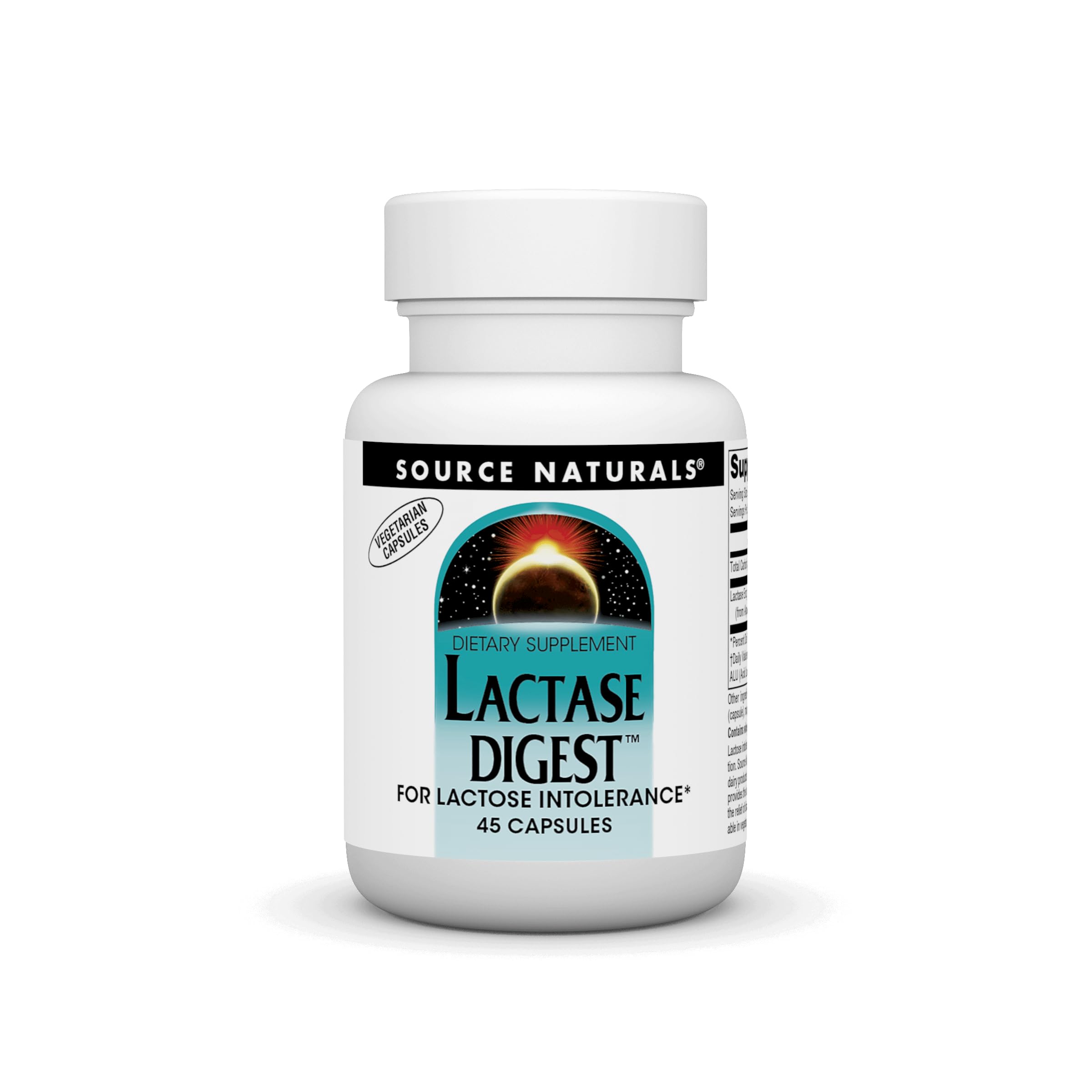 Source Naturals Lactase Digest 180 Capsules