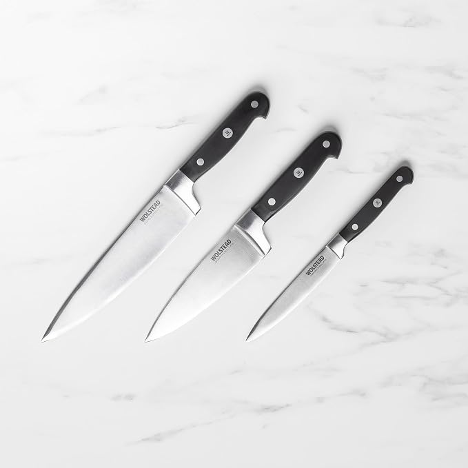 Wolstead Calibre 3pc Prep Knife Set - AfterPay & zipPay Available