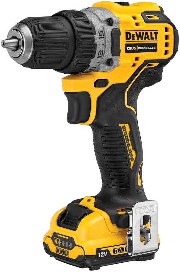 DeWalt Cordless Drill, 12 V/2 AH