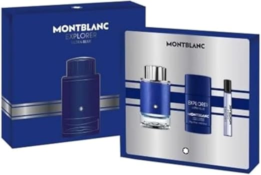 Montblanc Explorer Ultra Blue EDP 100ml Christmas Gift Set