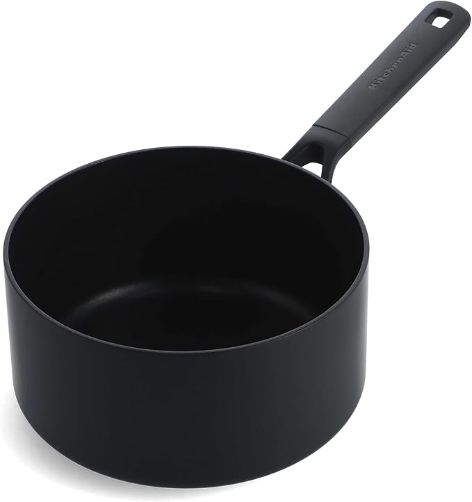 KitchenAid Classic Forged Open Saucepan 16cm/1.5L Home Kitchen Cookware