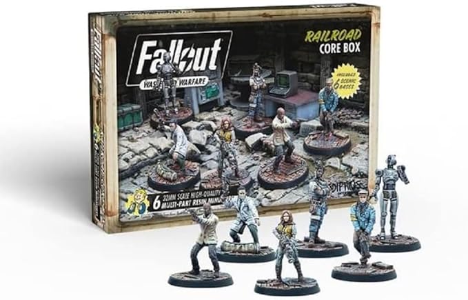 Fallout Wasteland Warfare - Railroad Core Box