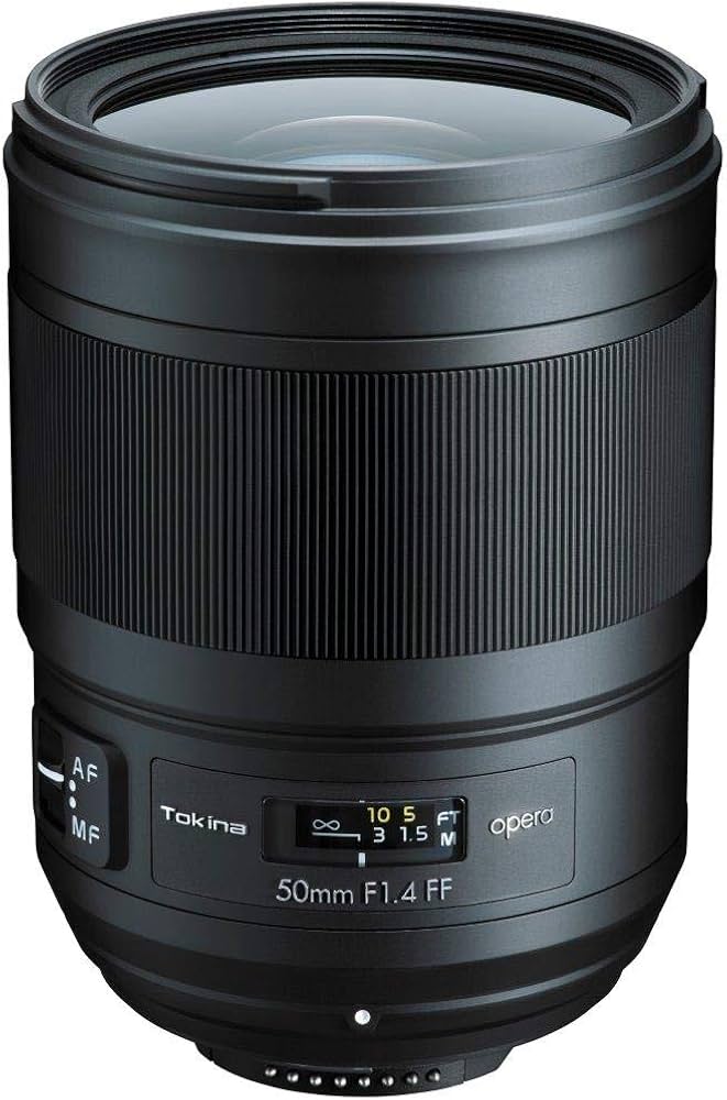 Tokina Opera 50mm f/1.4 FF Lens - Nikon