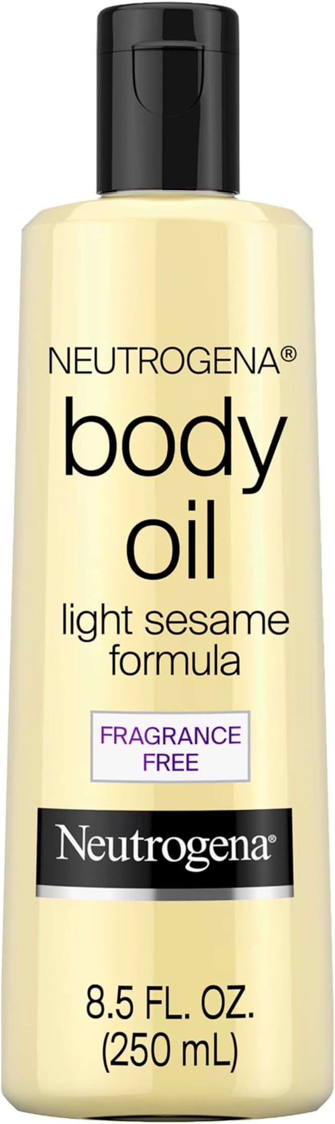 Neutrogena Body Oil Light Sesame Formula, Fragrance Free - 8.5 fl oz bottle