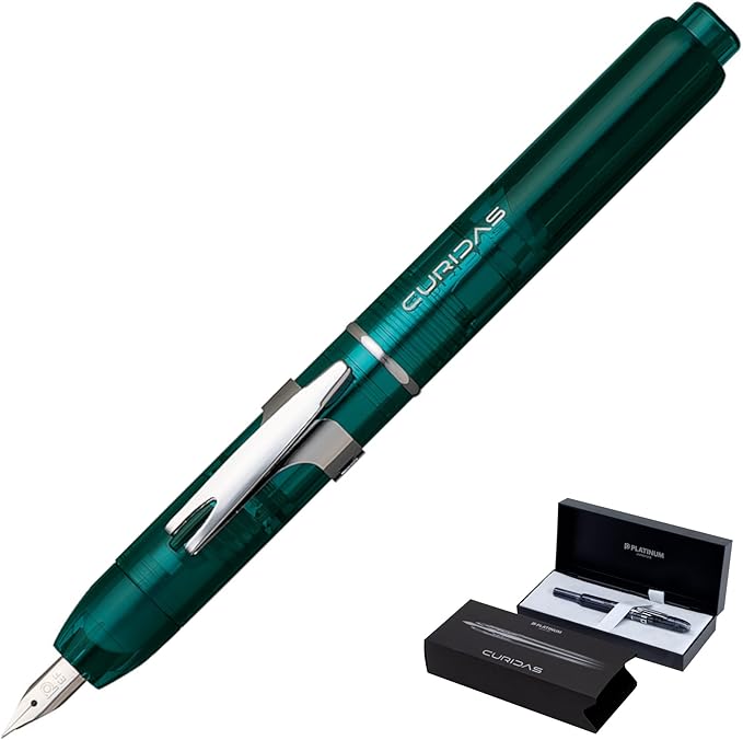Platinum Curidas Fountain Pen - Grand Red Medium