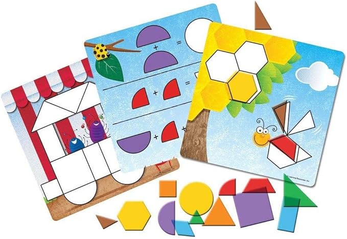Learning Resources Shapes - Don't Bug Me - Geometry Activity Set