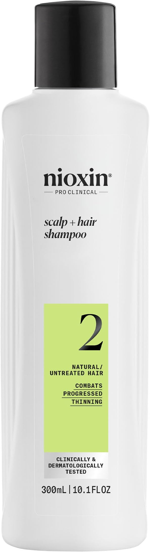 Nioxin Derma Purifying System 2 Cleanser Shampoo (Natural Hair, Progressed Thinning) 1000ml