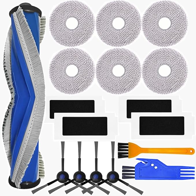 Replacement Deebot T30S Accessories, Fit for Ecovacs Deebot T30S/T30S AI/T30S PRO/T30S COMBO/T30S CARE/Yeedi M12 Pro+ Deebot Replacement Parts