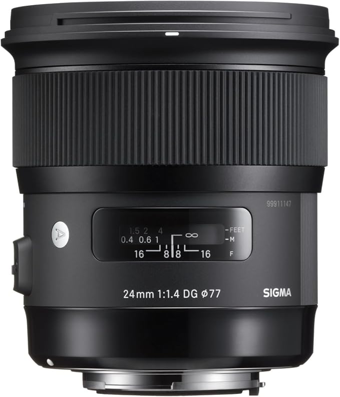 Sigma 24mm F/1.4 Dg Hsm Art Lens For Canon Ef